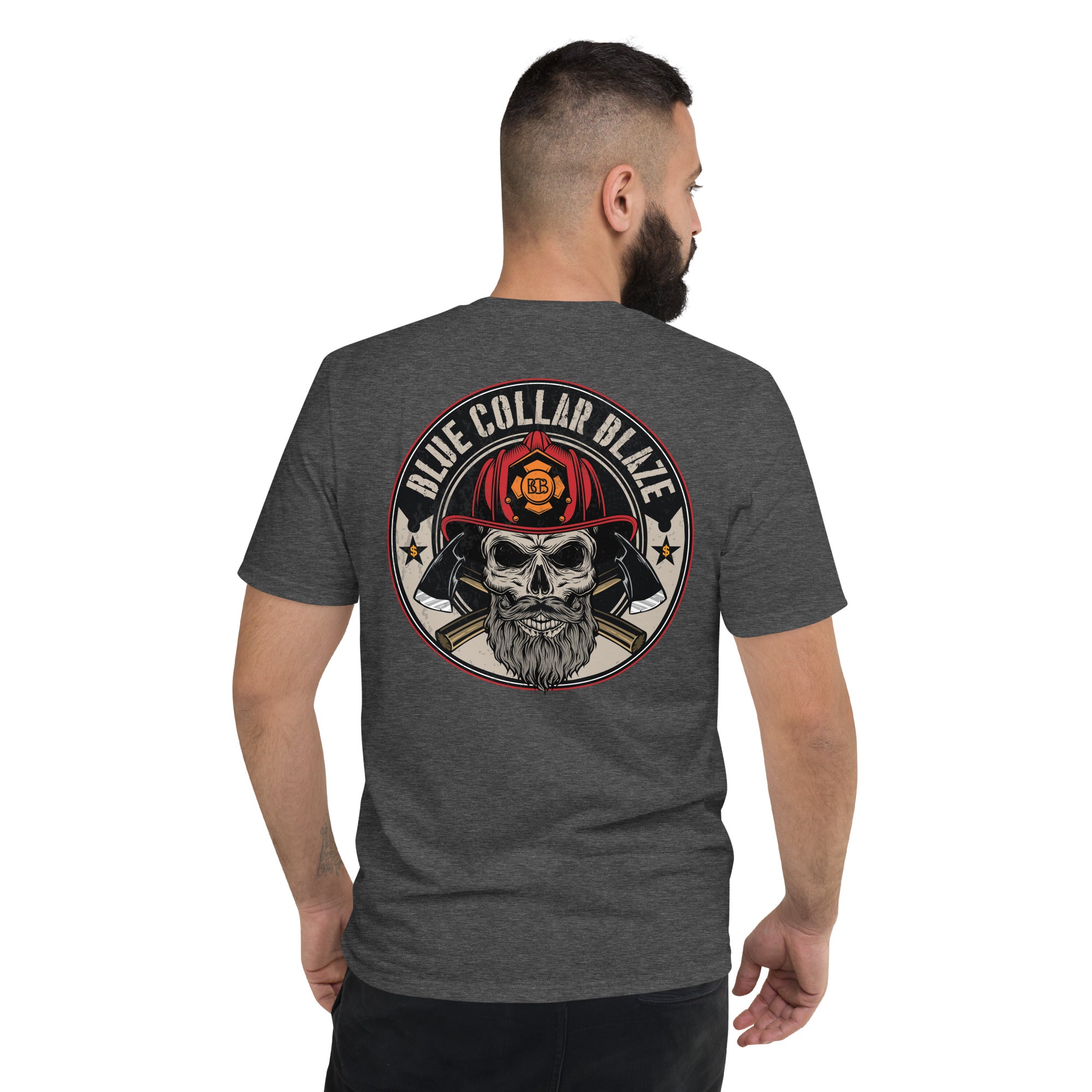 Blue Collar Blaze I Short-Sleeve T-Shirt