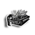 BCB I  10 Milly vinyl decal