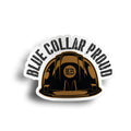 BCB I  Blue Collar Proud vinyl decal