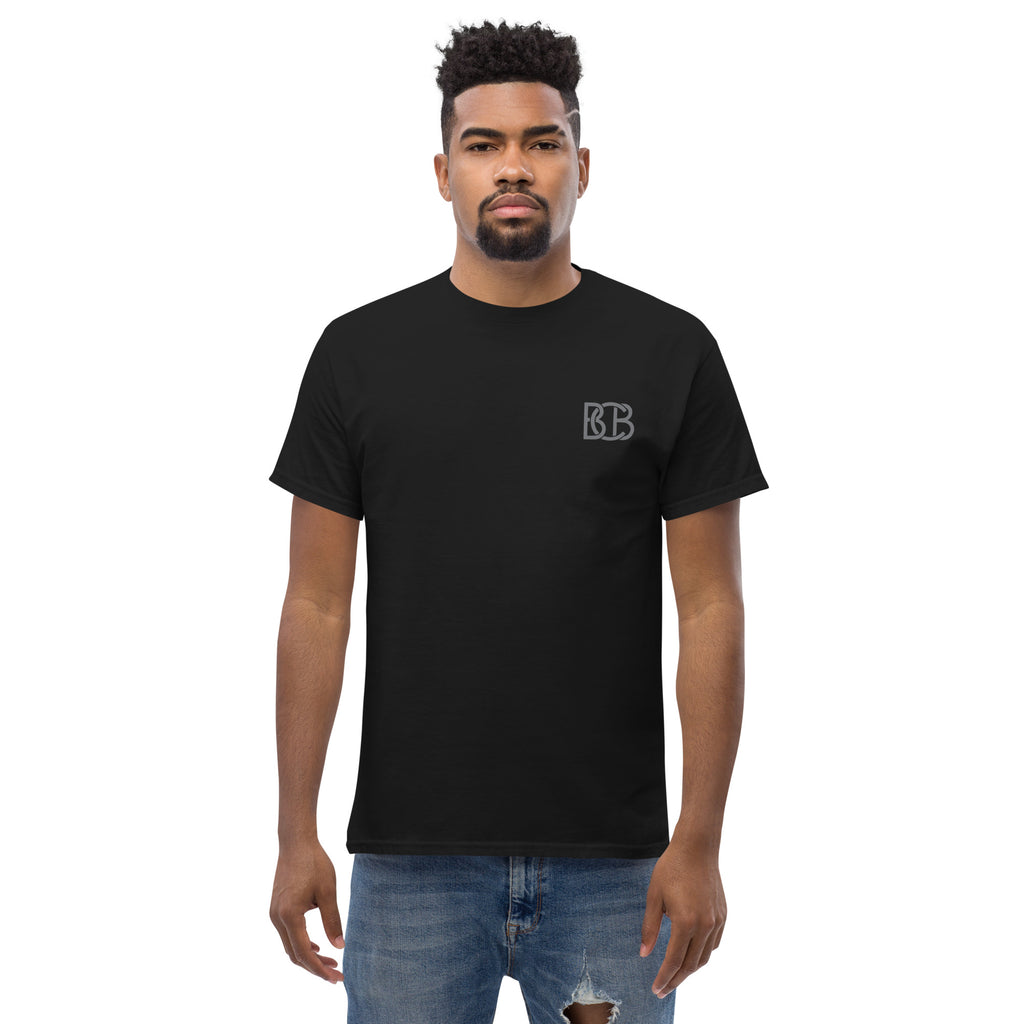 Blue arcs and Blue Faces  I  Men's classic tee