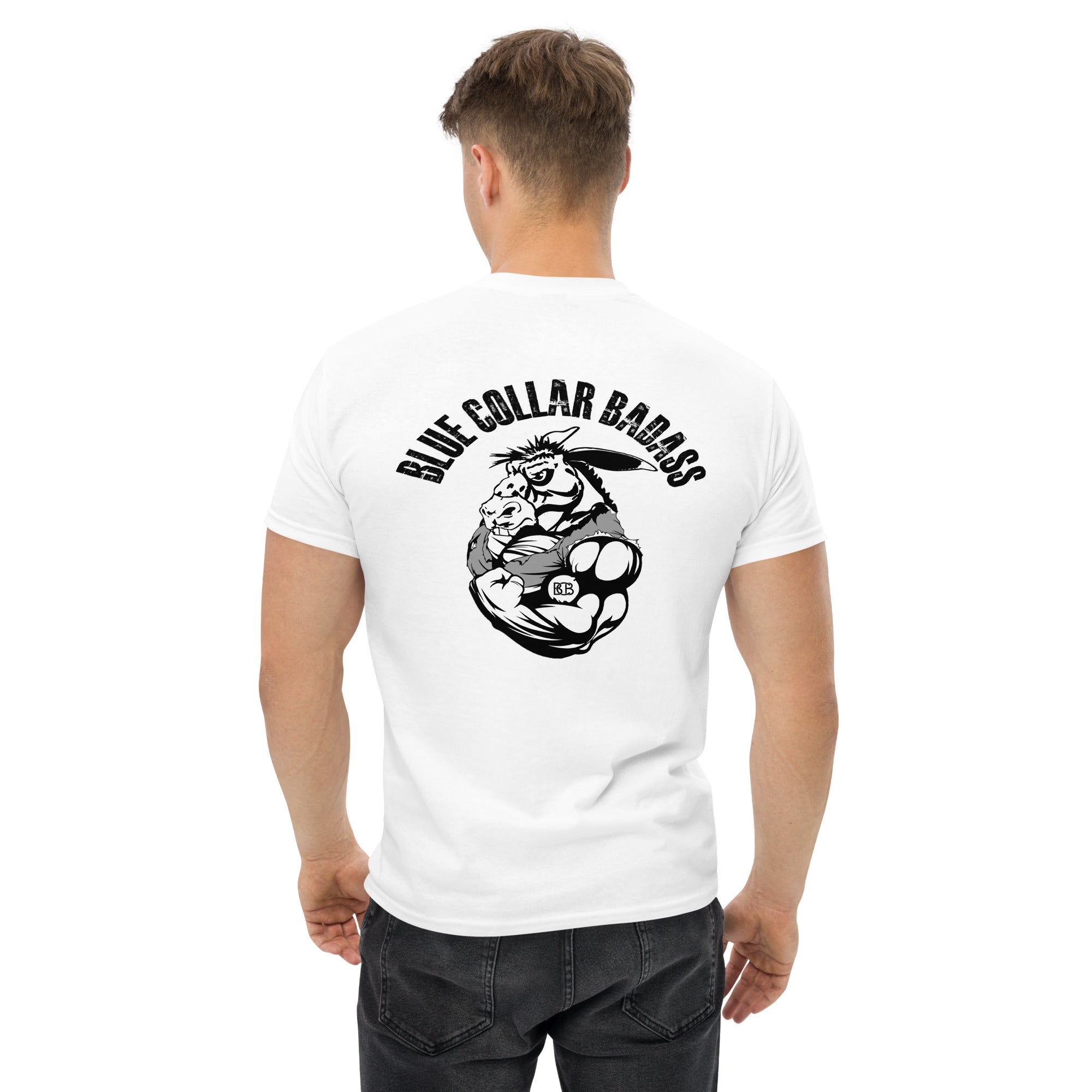 Blue Collar Badass  I  Men's classic tee