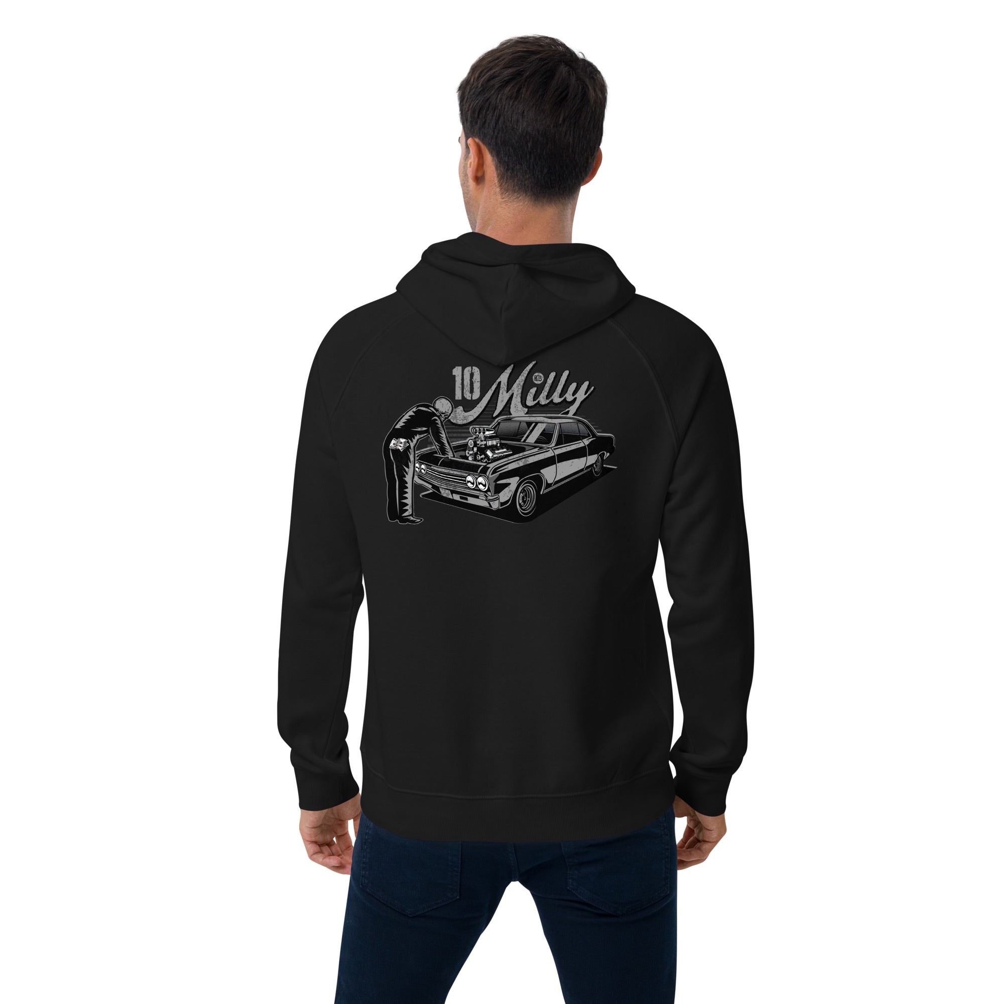 10 Milly  I  Men's eco raglan hoodie