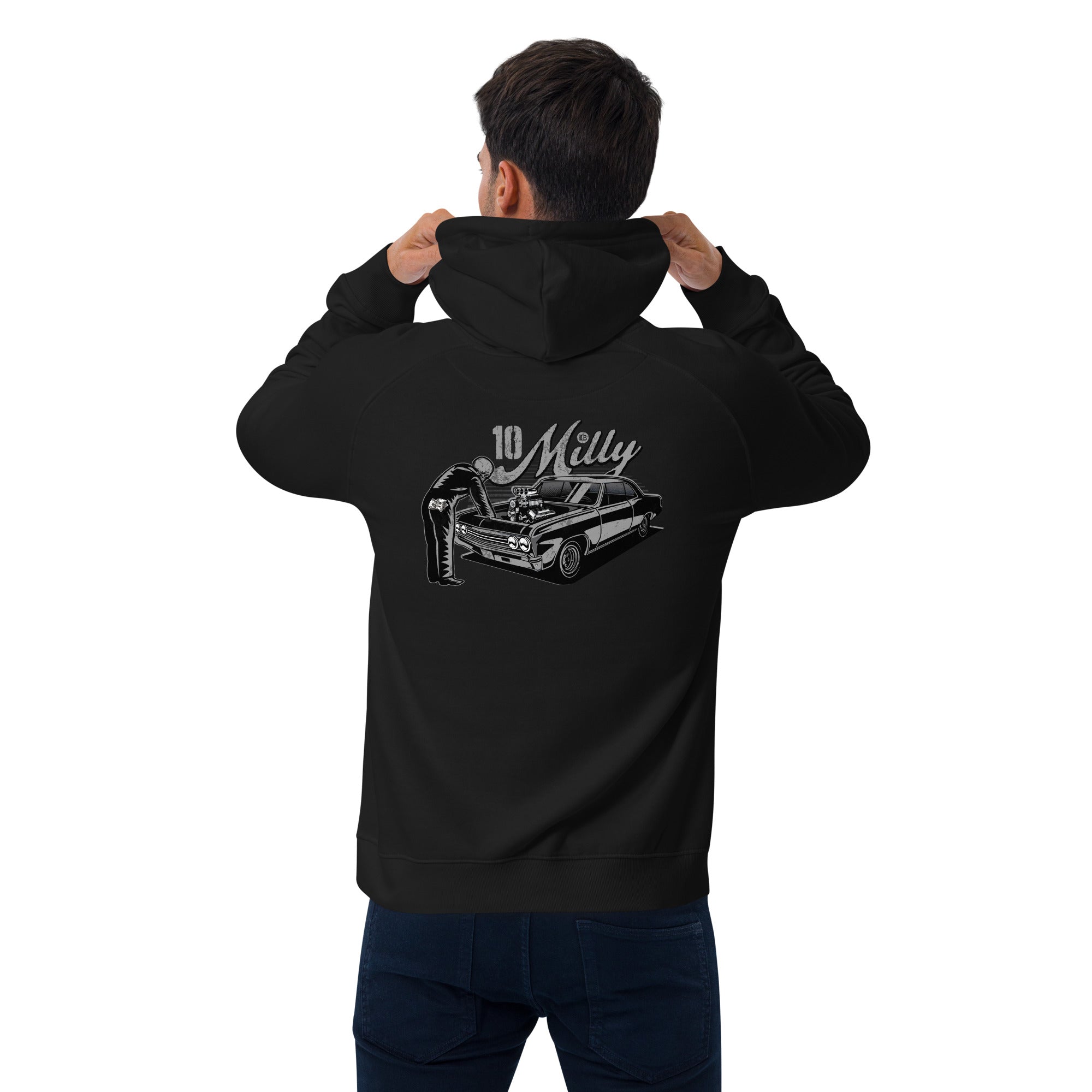 10 Milly  I  Men's eco raglan hoodie