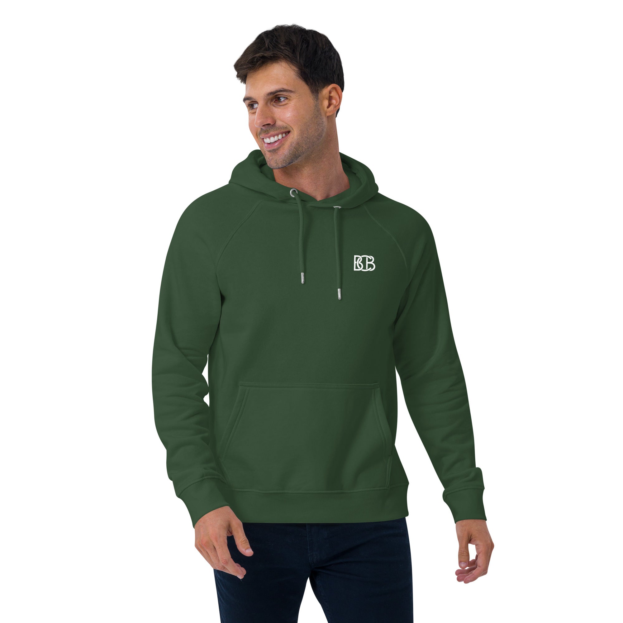 BCB  I  Men's eco raglan hoodie