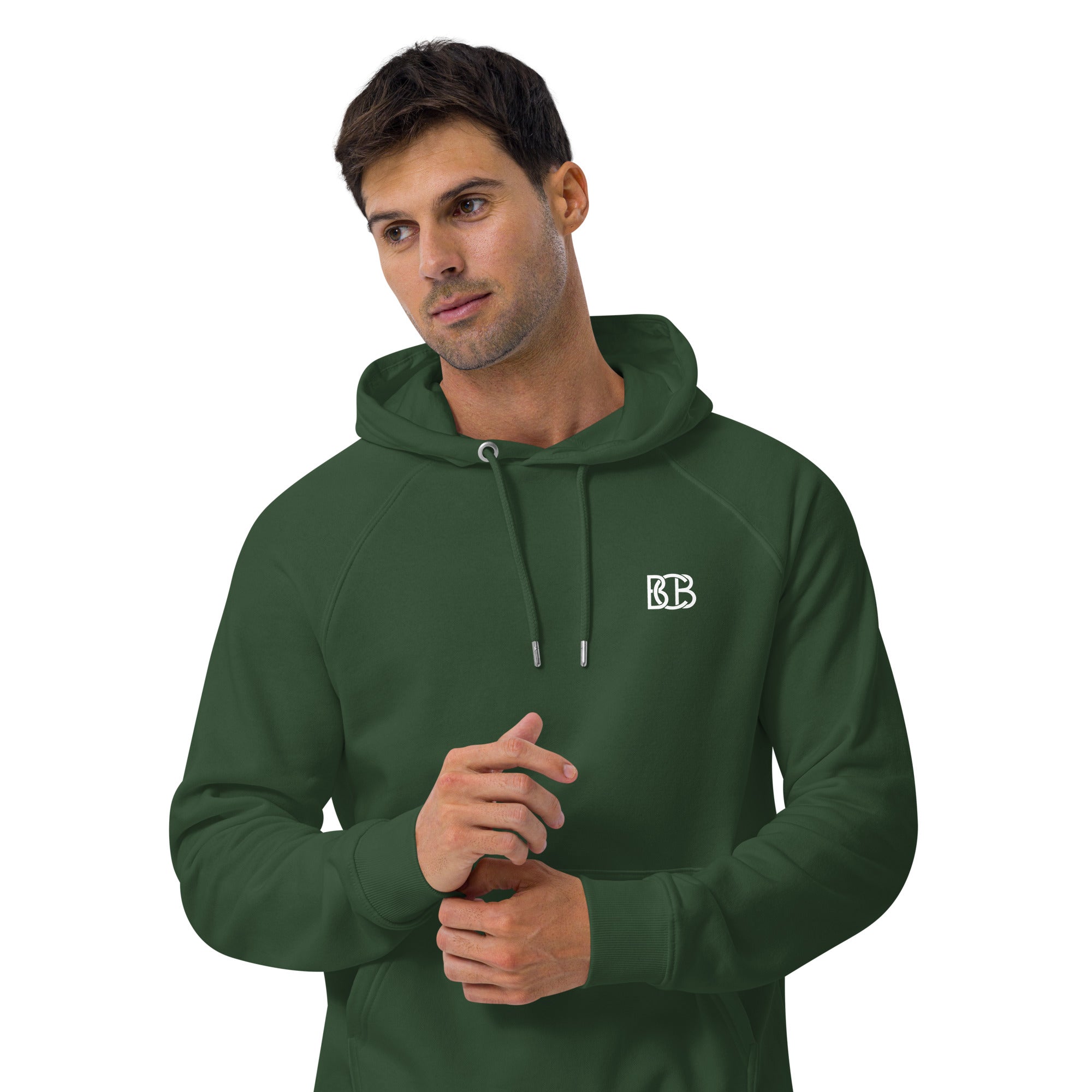 BCB  I  Men's eco raglan hoodie