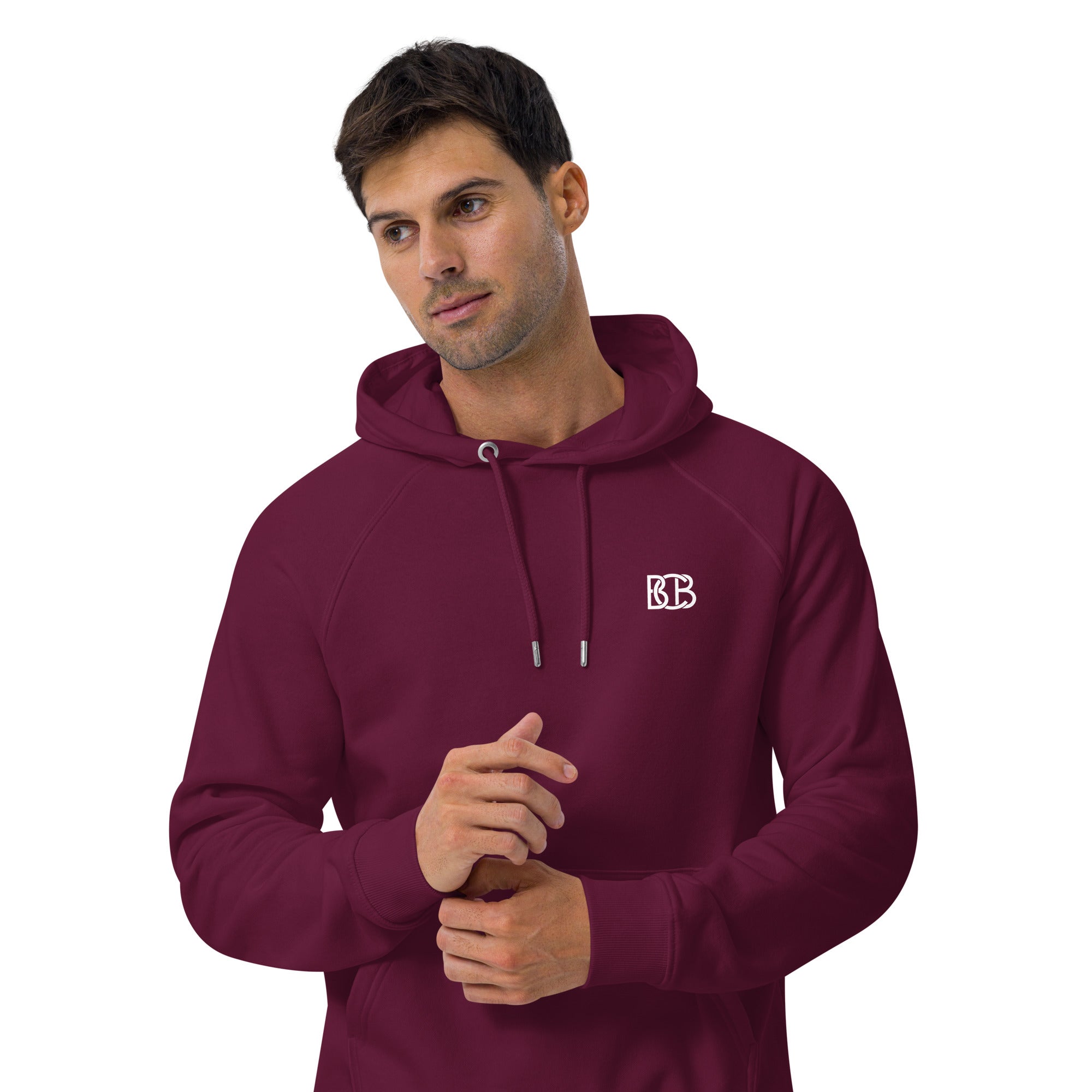 BCB  I  Men's eco raglan hoodie