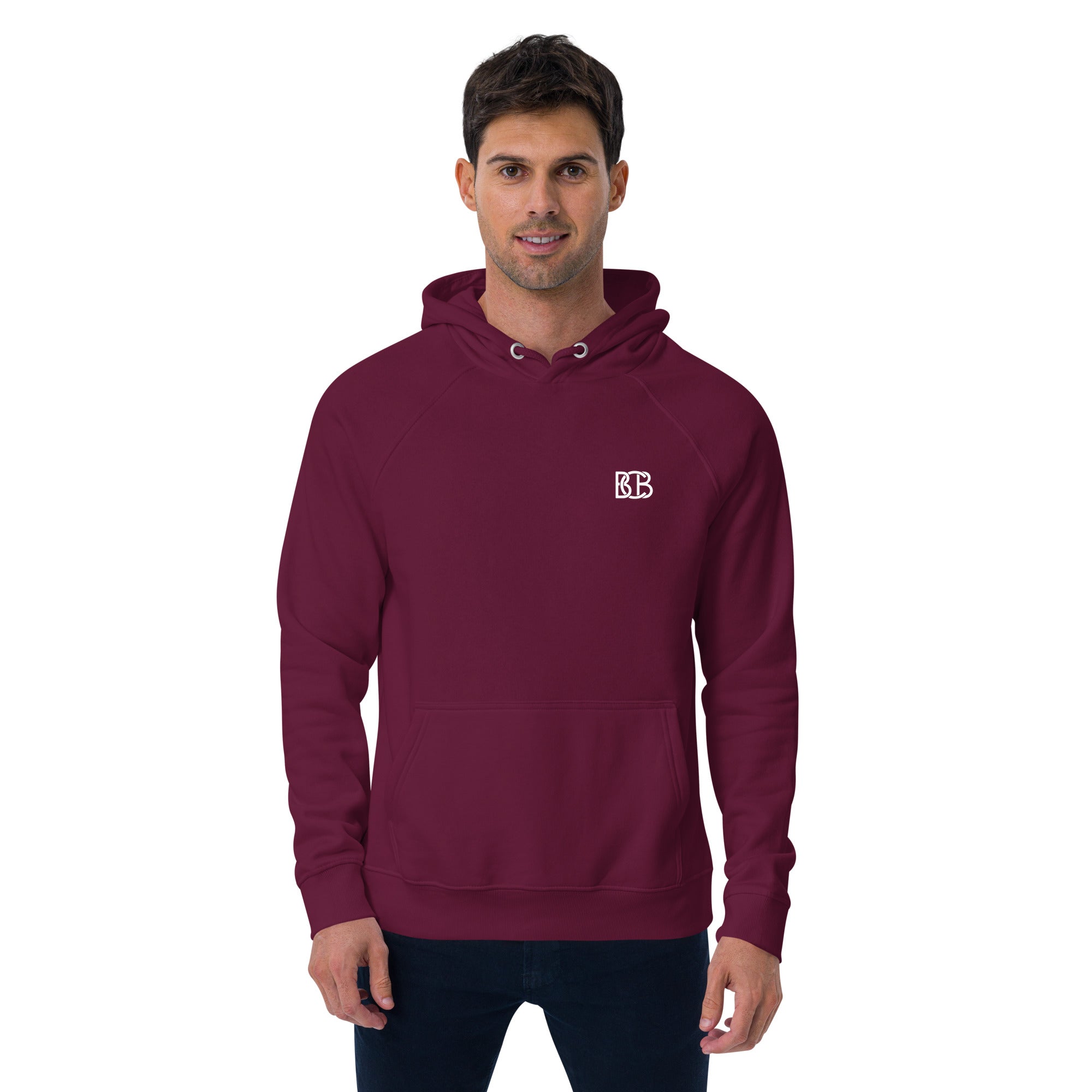 BCB  I  Men's eco raglan hoodie