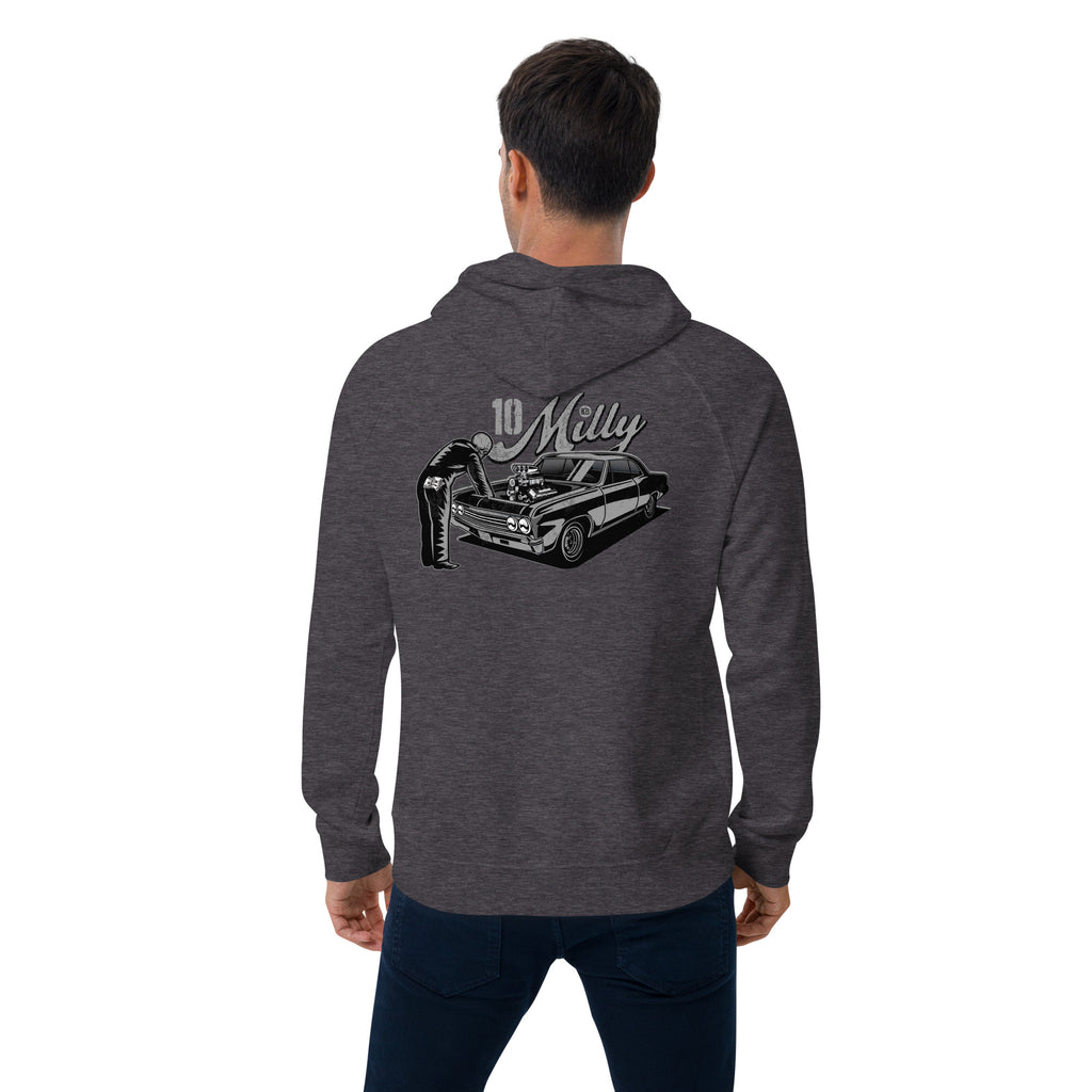 10 Milly  I  Men's eco raglan hoodie
