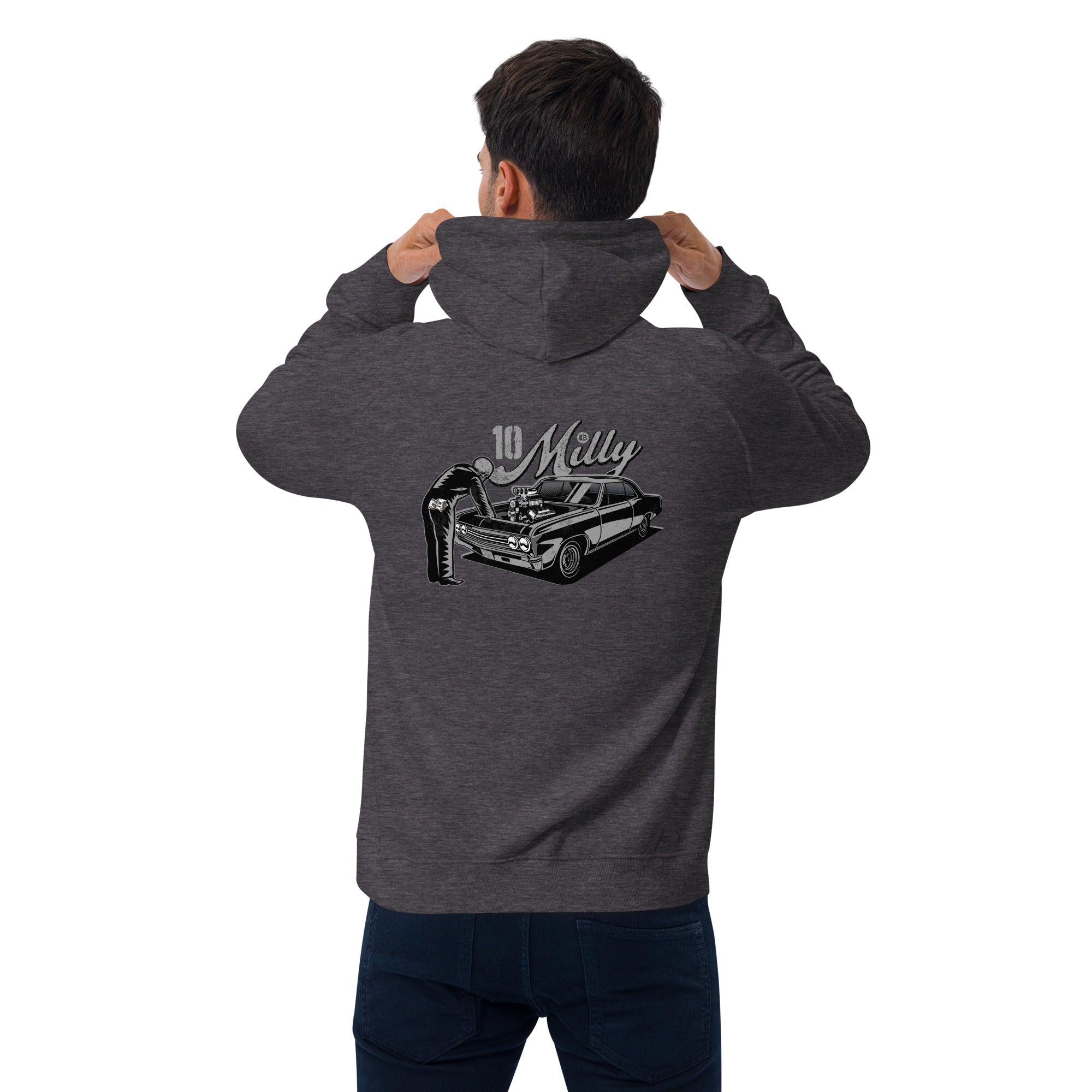 10 Milly  I  Men's eco raglan hoodie