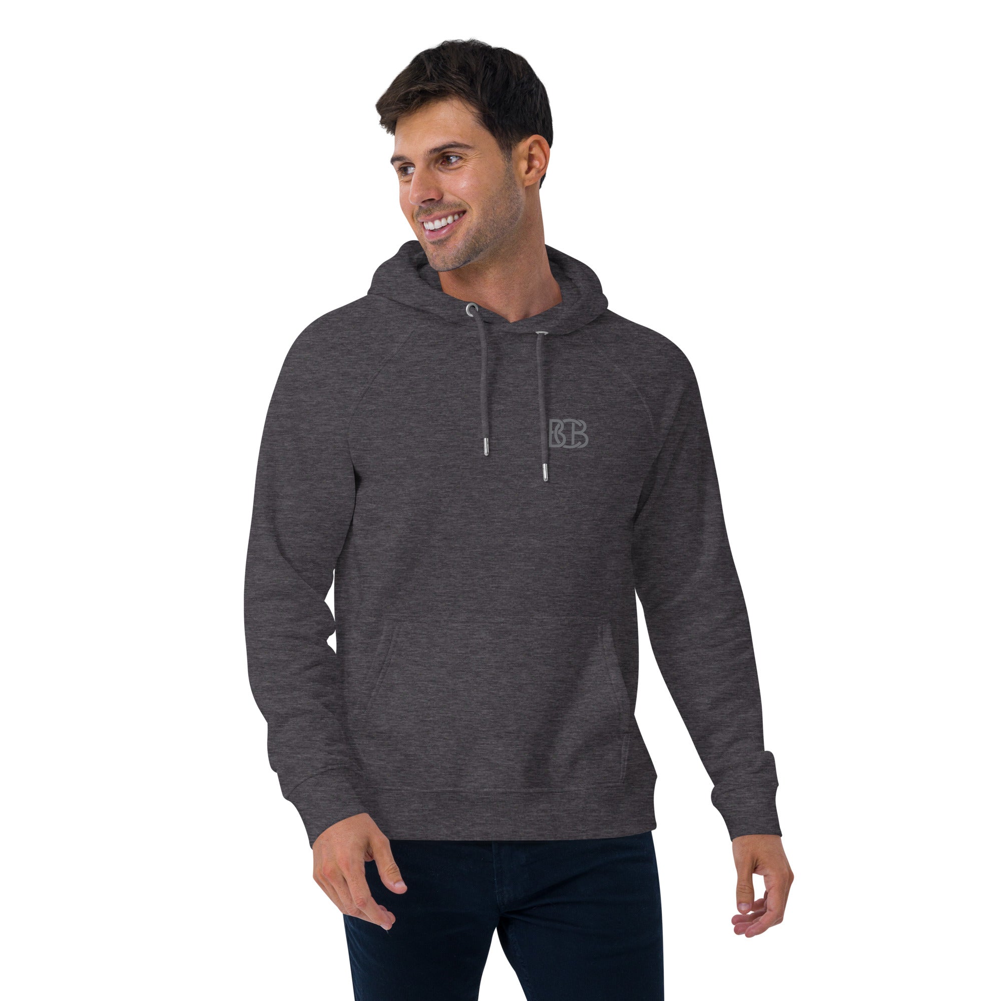 Blue Collar Proud  I  Men's eco raglan hoodie