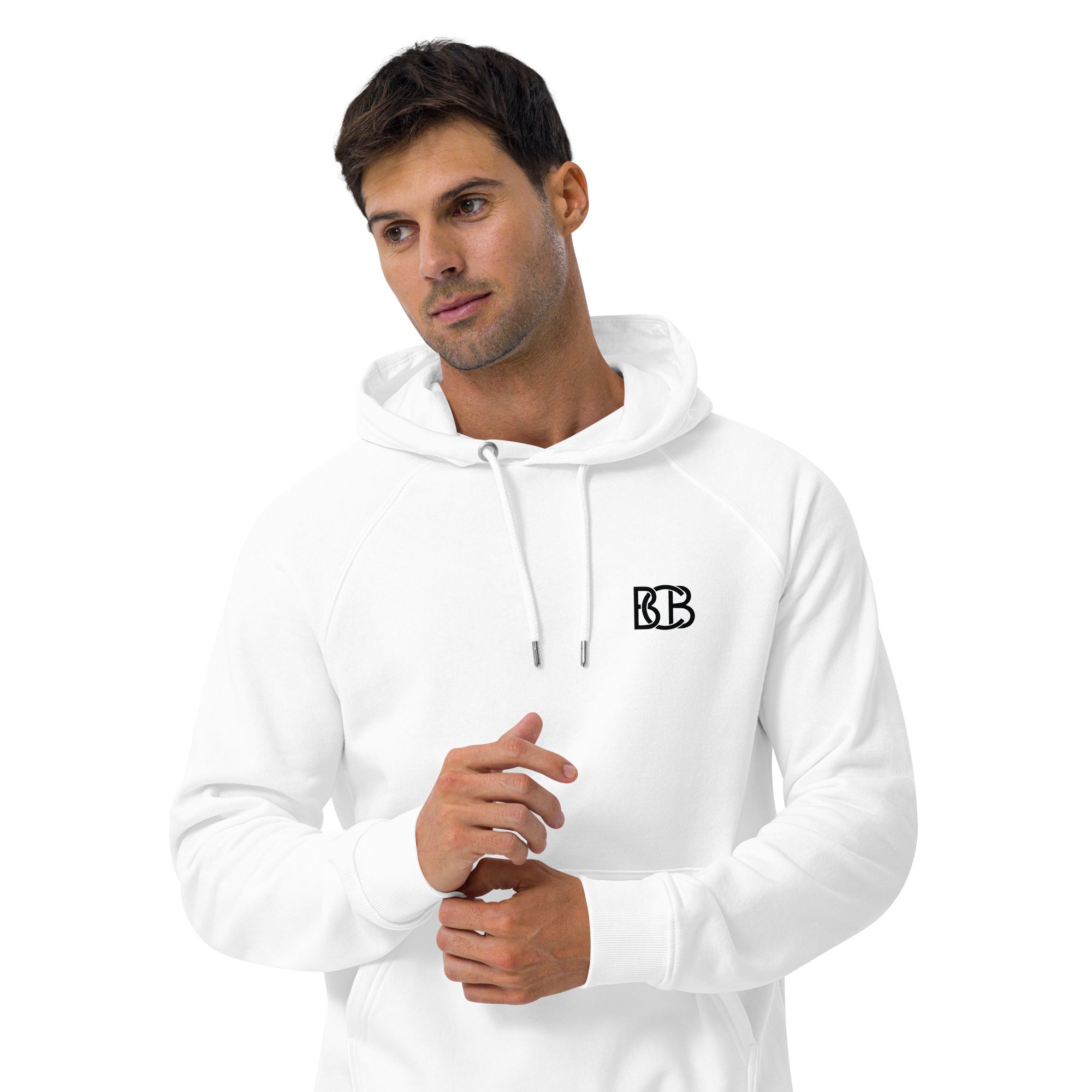 Scarred hands saved the world  I  Men's eco raglan hoodie