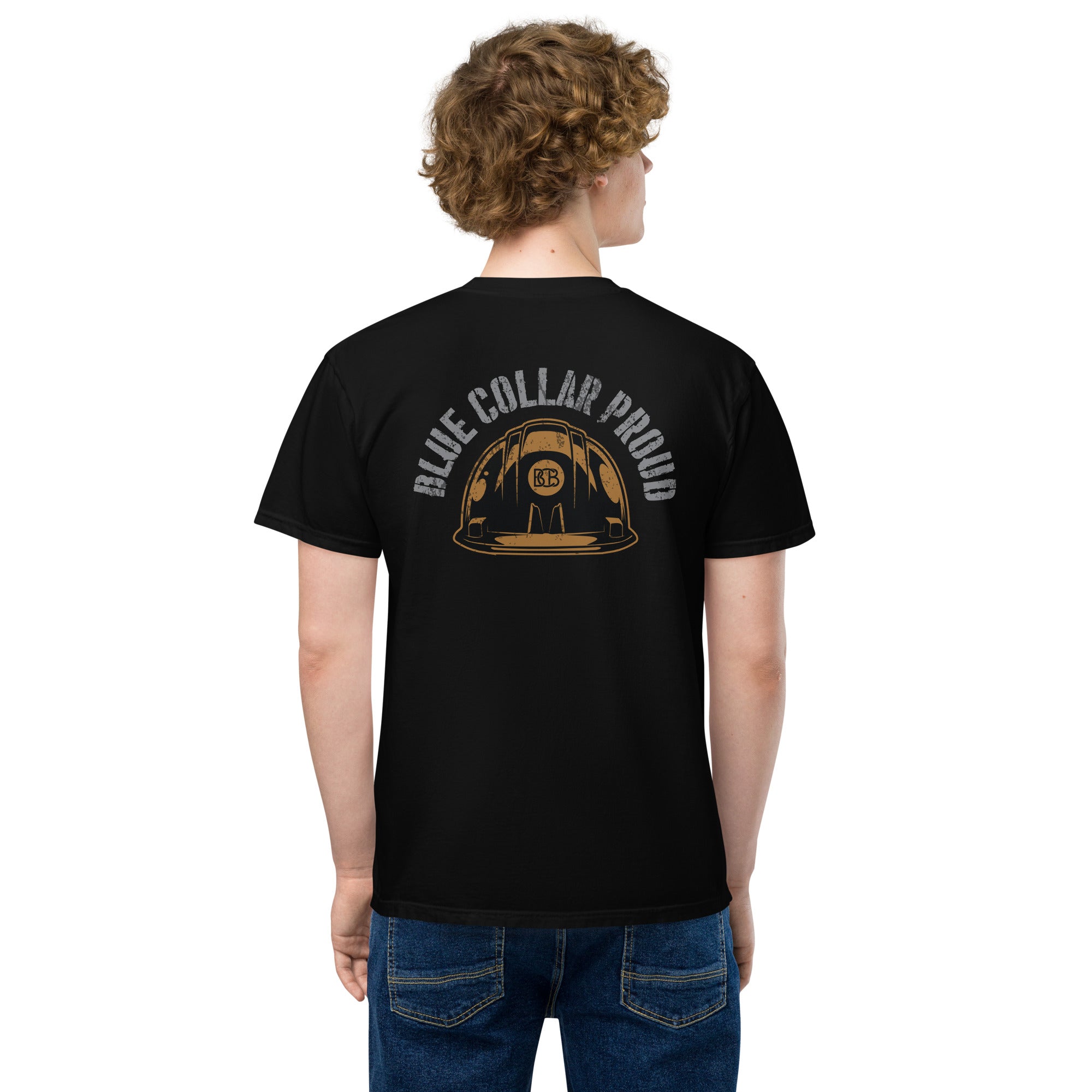 Blue Collar Proud I BCB PREMIUM POCKET T-SHIRT
