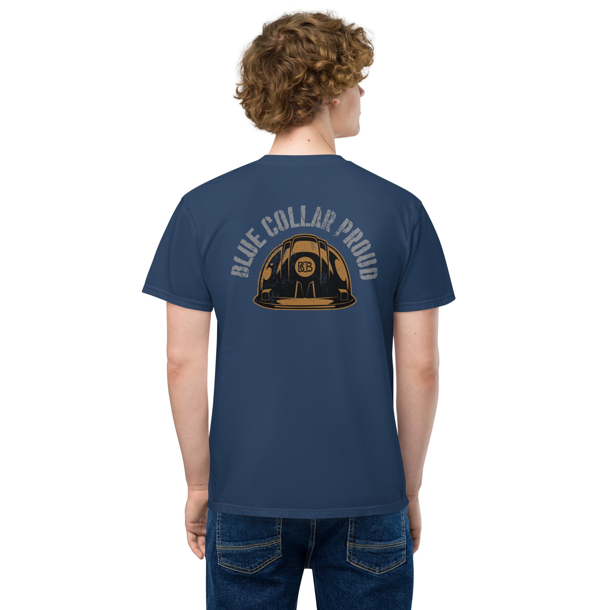 Blue Collar Proud I BCB PREMIUM POCKET T-SHIRT