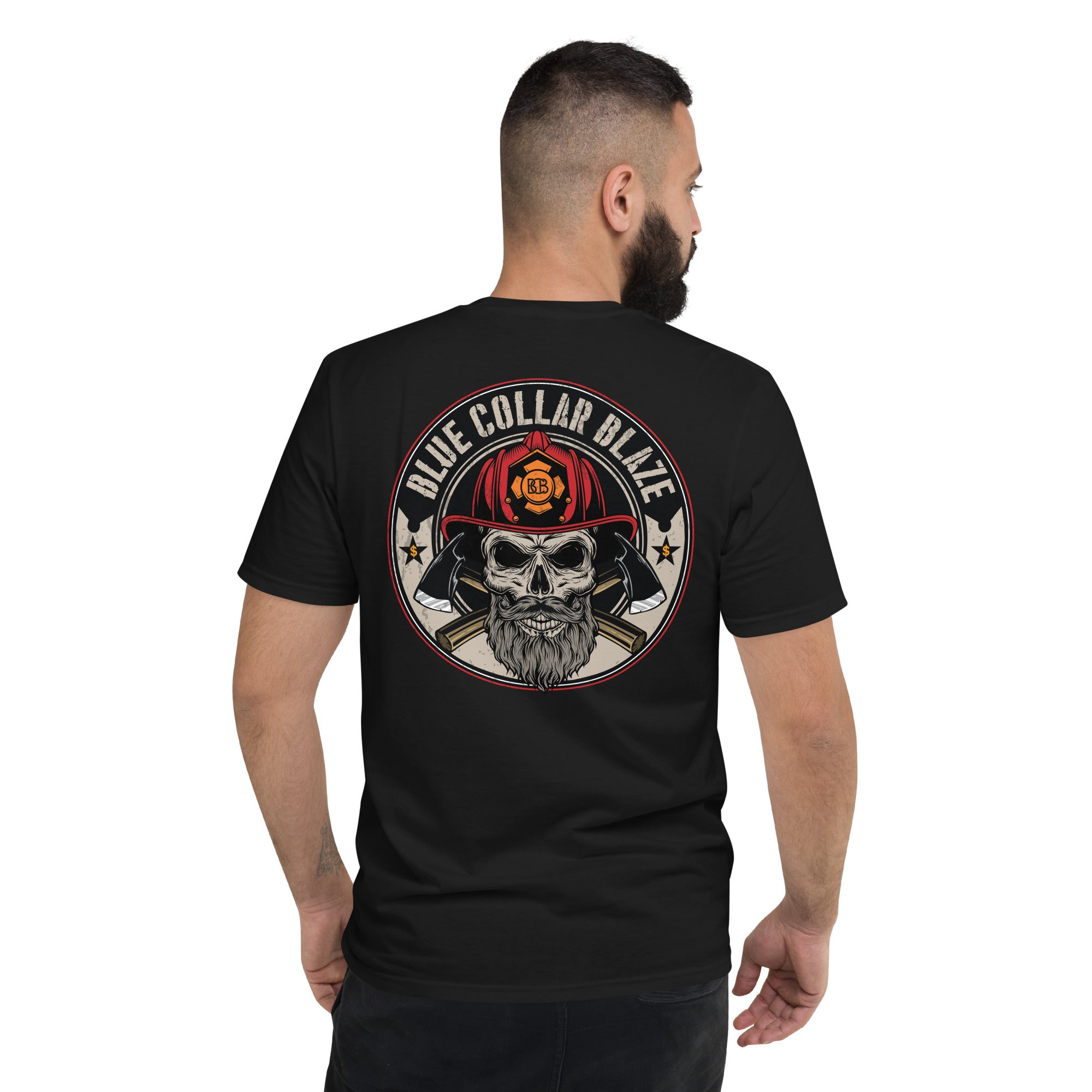 Blue Collar Blaze  I  Short-Sleeve T-Shirt