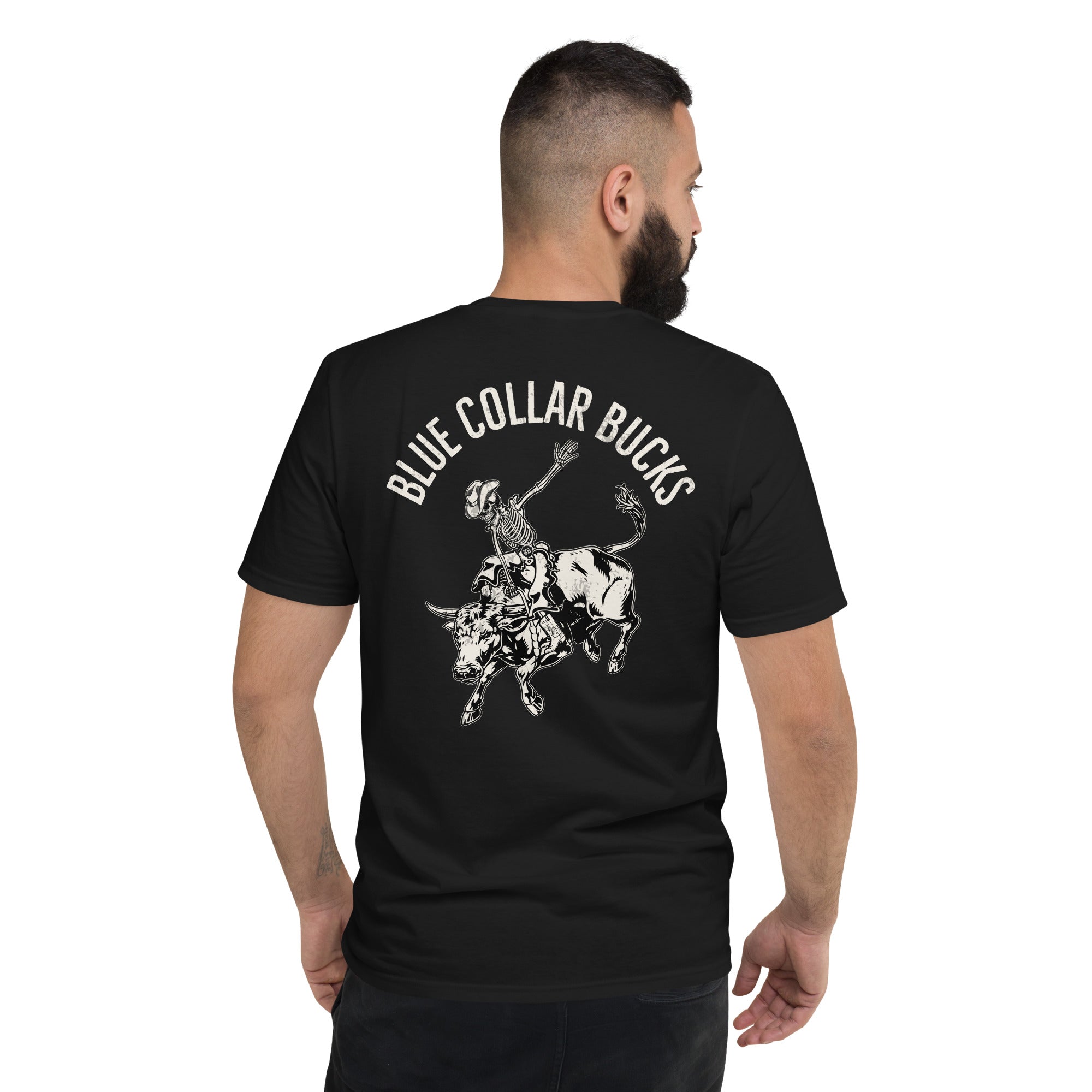 Blue Collar Bucks  I  Short-Sleeve T-Shirt