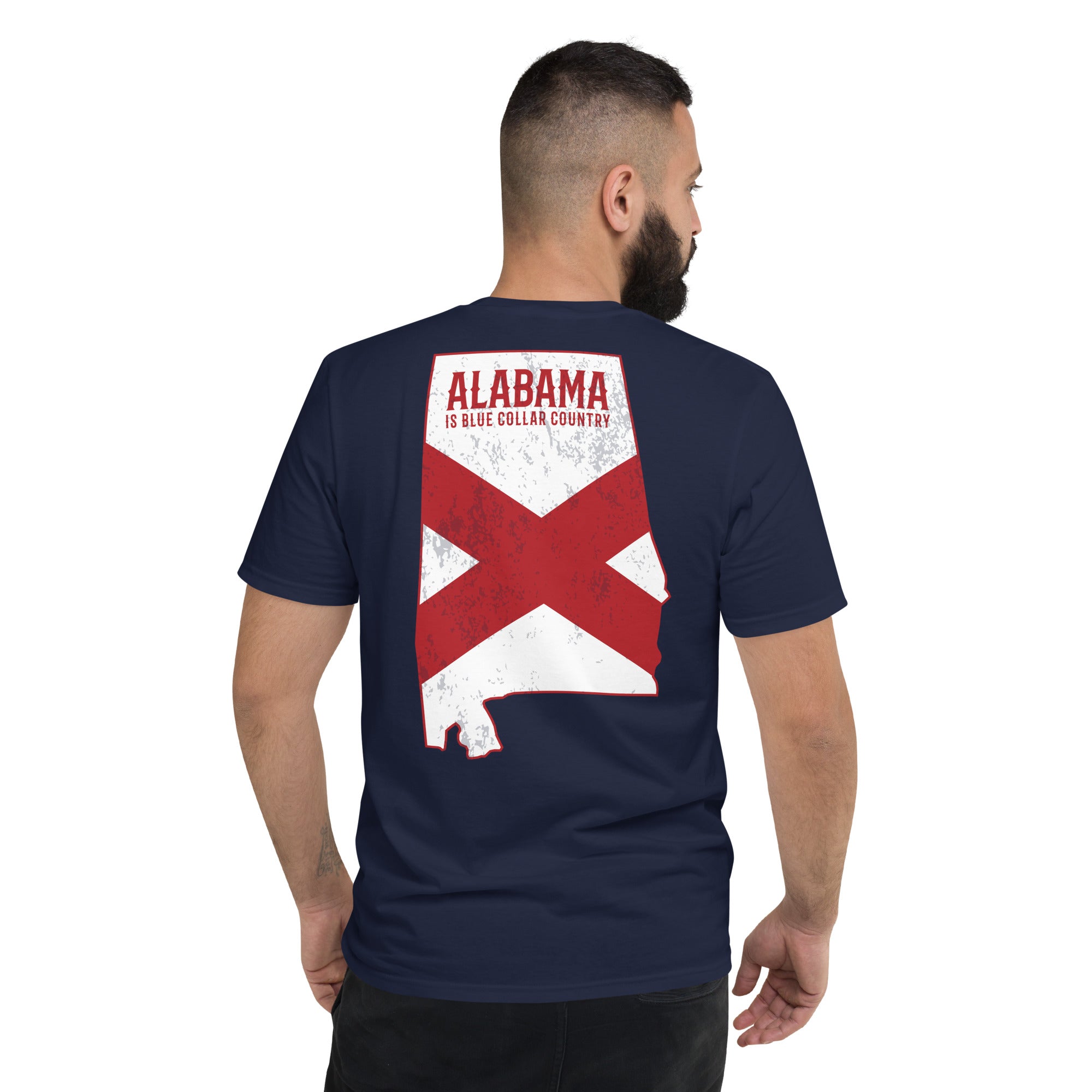 Alabama is Blue Collar Country  I  Short-Sleeve T-Shirt