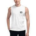 Blue Collar Badass  I  Muscle Shirt