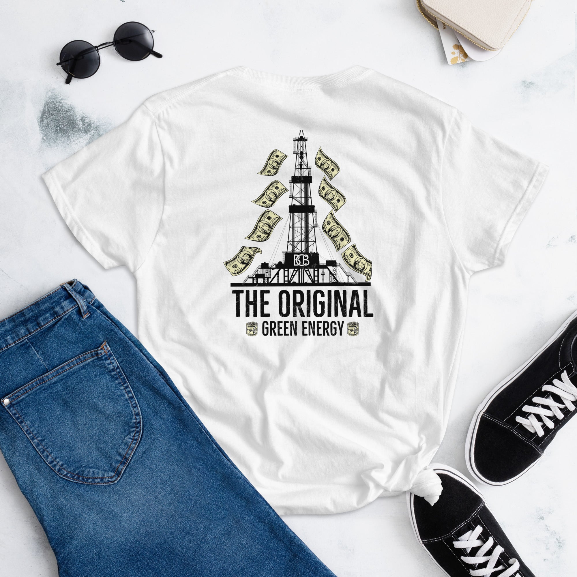 The Original Green energy   I  Women's short sleeve t-shirt